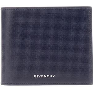 Givenchy, Stijlvolle Portemonnee Blauw, Heren, Maat:ONE Size