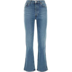 Re/Done, Jeans, Dames, Blauw, W27, Denim, Flared Jeans