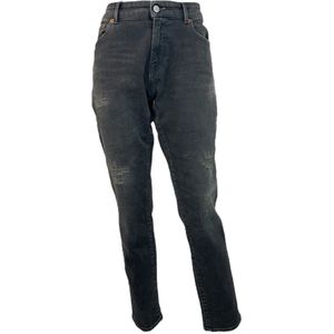Denham, Jeans, Dames, Zwart, W32 L30, Katoen, Vernietigde Zwarte Vriendin Fit Jeans