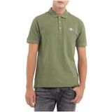 Replay, Polo Shirts Groen, Heren, Maat:XL