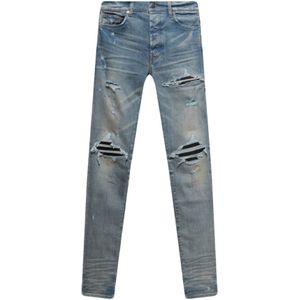 Amiri, Jeans, Heren, Blauw, W31, Katoen, Slimfit-jeans