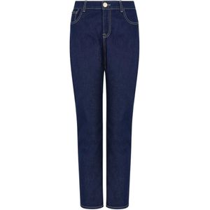 Emporio Armani, Slim-fit Jeans Blauw, Dames, Maat:W27