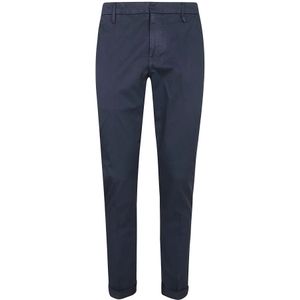 Dondup, Broeken Blauw, Heren, Maat:W38