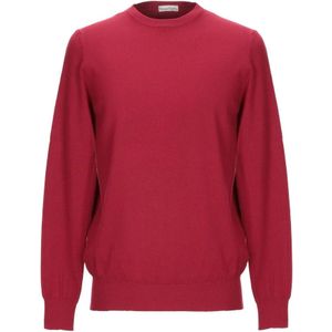 Cashmere Company, Truien, Heren, Rood, 2Xl, Wol, Trui