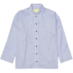 Munthe, Blouses & Shirts, Dames, Blauw, XL, Ontario Blouses 24226 Stijlvolle Collectie