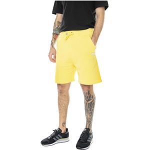 Alpha Industries, Korte broeken, Heren, Geel, L, Katoen, Shorts