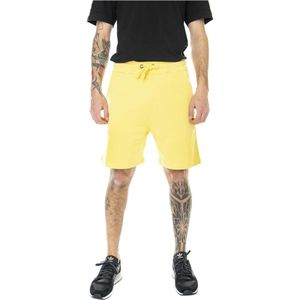 Alpha Industries, Korte broeken, Heren, Geel, L, Katoen, Shorts