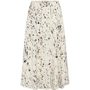 Bruuns Bazaar, Midi Skirts Beige, Dames, Maat:XS