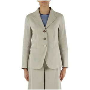 Maliparmi, Coats Beige, Dames, Maat:XS