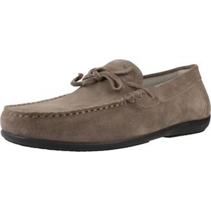 Geox, Schoenen, Heren, Grijs, 44 EU, Stijlvolle heren loafers voor elke gelegenheid