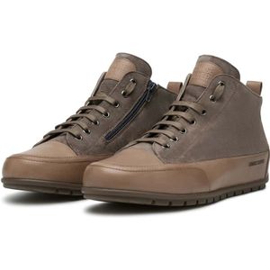 Candice Cooper, Schoenen, Heren, Grijs, 42 EU, Leather and suede sneakers MID Uomo