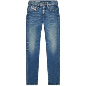 Diesel, Jeans, Heren, Blauw, W31, Denim, 2019 D-Strukt L.30 Broek