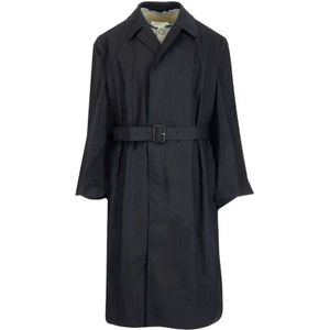 Maison Margiela, Trenchcoat Blauw, Heren, Maat:M