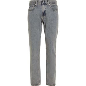 Calvin Klein Jeans, Jeans, Heren, Blauw, W33 L32, Katoen, Straight Jeans