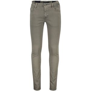 Tramarossa, Grijze Denim 5-Pocket Broek Grijs, Heren, Maat:W33 L34