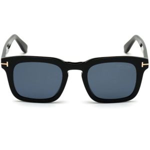 Tom Ford, Accessoires, unisex, Zwart, ONE Size, Elegant vierkant ontwerp zonnebril
