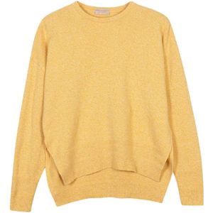 John Smedley, Round-neck Truien Geel, Dames, Maat:M