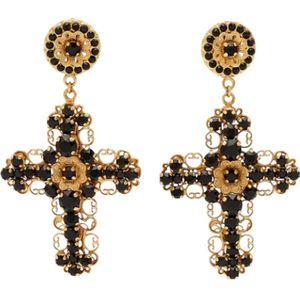 Dolce & Gabbana Pre-owned, Pre-owned Metal earrings Geel, Dames, Maat:ONE Size