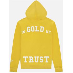 In Gold We Trust, Sweatshirts & Hoodies, Heren, Geel, M, Katoen, The Notorious Hoodie in Geel