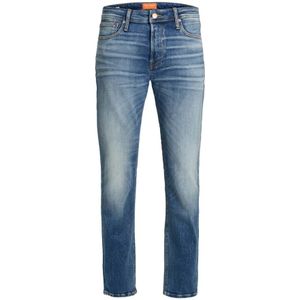 JACK & JONES JEANS INTELLIGENCE Tapered Fit Jeans JJIMIKE JJORIGINAL Blue Denim