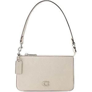 Coach, Tassen, Dames, Beige, ONE Size, Leer, Leather handbags