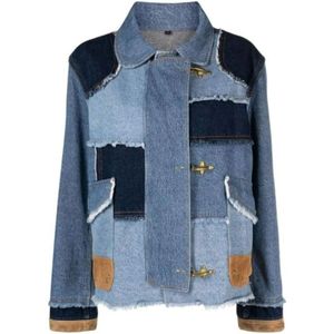 Fay, Denim Jack Veelkleurig, Dames, Maat:S