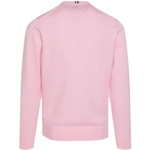 Tommy Hilfiger Gebreide Trui 1985 met Logo Teaberry Blossom