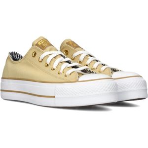 Converse, Schoenen, Dames, Geel, 36 1/2 EU, Gele Hoge Sneakers Chuck Taylor All Star Lift Platform