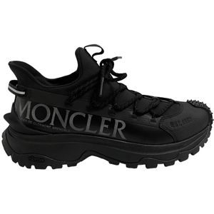 Moncler, Schoenen, Heren, Zwart, 43 1/2 EU, Nylon, Lite 2 Trailgrip Sneakers