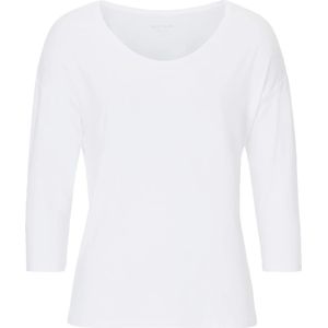 Betty & Co, Blouses & Shirts, Dames, Wit, 2Xl, Klassiek V-hals Shirt