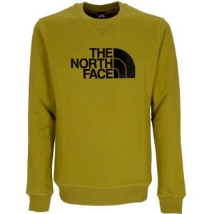 The North Face, Drew Peak Crewneck Sweatshirt Streetwear Groen, Heren, Maat:M