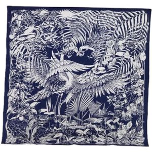 Hermès Vintage, Pre-owned Silk scarves Veelkleurig, Dames, Maat:ONE Size