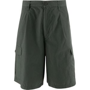 Emporio Armani, Shorts Groen, Heren, Maat:S