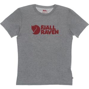 T-Shirt Fjallraven Men Logo Grey Melange