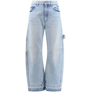 Stella McCartney, Blauwe Vintage Jeans Blauw, Dames, Maat:W26