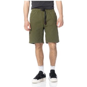 Gramicci, Korte broeken, Heren, Groen, L, Katoen, Casual Shorts