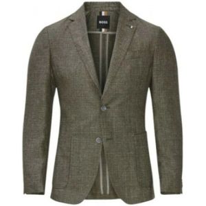 Hugo Boss, Pakken, Heren, Groen, S, Katoen, Formele blazer