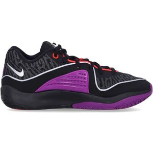 Nike, Basketbalschoenen Kd 16 Streetwear Zwart Veelkleurig, Heren, Maat:40 1/2 EU