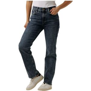 G-star, Jeans, Dames, Blauw, W26 L30, Katoen, Straight Leg Jeans voor Vrouwen