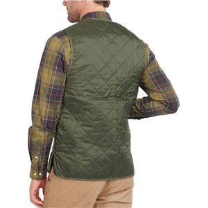 Barbour, Jassen, Heren, Groen, L, Nylon, Gewatteerd Nylon Gilet