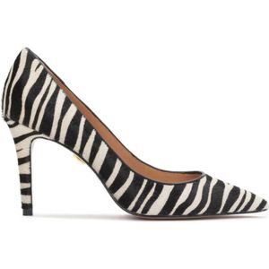 Kazar, Schoenen, Dames, Zwart, 36 EU, Leer, Dames zwart en witte pumps