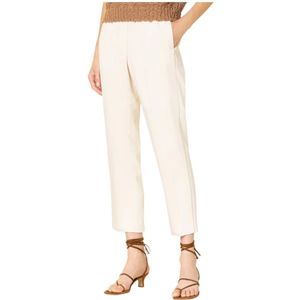 Peserico, Chinos Beige, Dames, Maat:M