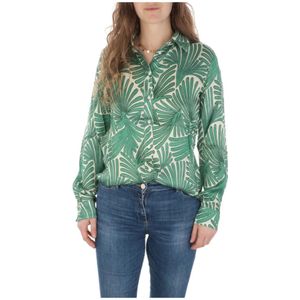 Hartford, Blouses Shirts Groen, Dames, Maat:3XL