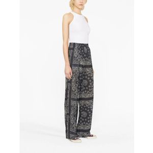 Golden Goose, Broeken, Dames, Grijs, S, Elegante Grijze Broek Aw 24