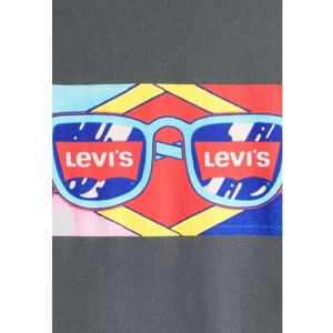 Levi's, Tops, Heren, Grijs, S, Katoen, Heren Grafische Crewneck Tee