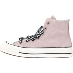 Converse, Schoenen, Dames, Roze, 36 EU, Suède, Retro Suede High Top Sneakers