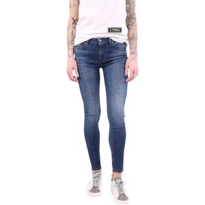 Don The Fuller, Skinny Jeans Blauw, Dames, Maat:W32
