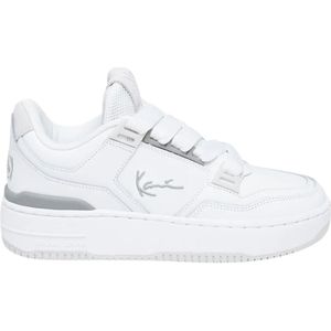 Karl Kani, Witte Sneakers voor Vrouwen Wit, Dames, Maat:37 1/2 EU