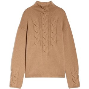 Max Mara Studio, Truien Beige, Dames, Maat:S