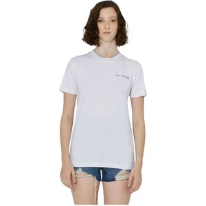 John Richmond, Tops, Dames, Wit, M, Katoen, T-Shirts